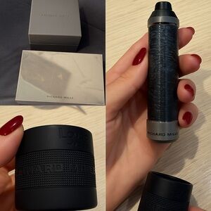 Richard Mille Black and Gray Loupe System & Crown winder